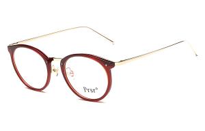 Prsr Пластиковая круглая оправа для очков унисекс, PT66009-033