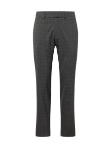 Обычные плиссированные брюки s.Oliver, серый/темно-серый