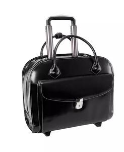 Granville, женский портфель для ноутбука с диагональю 15 дюймов на колесиках Mcklein, черный