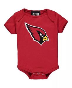 Боди для новорожденных мальчиков и девочек с логотипом команды Cardinal Arizona Cardinals Outerstuff
