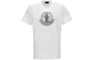 Футболка мужская белая Moncler, белый