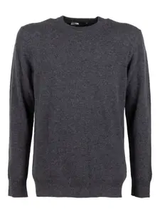 Свитер с круглым вырезом Brooksfield, серый