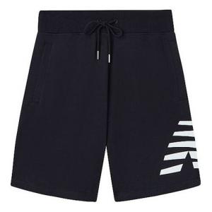 Шорты с логотипом, спортивные шорты New Balance, черный