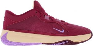 Баскетбольные кроссовки Nike Zoom Freak 5 для мужчин, Noble Red/Ice Peach-Red