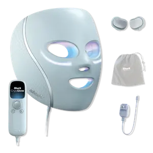 Криомаска для лица CryoGlow для области под глазами с охлаждающим эффектом и светодиодной подсветкой, омолаживающая и очищающая кожу. Shark Beauty