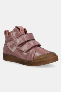 Детские замшевые туфли ROSARIO HIGH-TOP Froddo, розовый