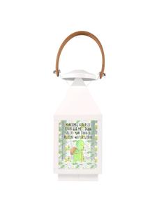 Mr. & Mrs. Panda Уличный фонарь с изображением черепахи-туриста и надписью, прозрачный