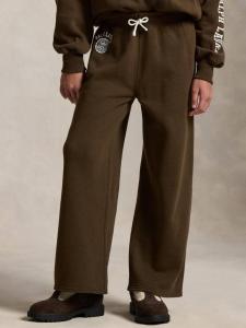 Детские спортивные штаны с кулиской из хлопковой смеси Ralph Lauren, Court Brown