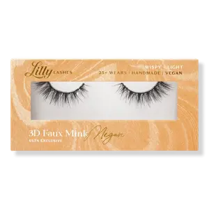 Накладные ресницы Megan 3D из искусственной норки Lilly Lashes