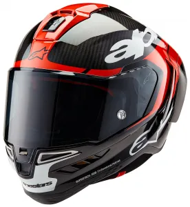 Шлем Supertech R10 Carbon Element Alpinestars, мультиколор