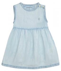 Платье из денима Calvin Klein Jeans, синий