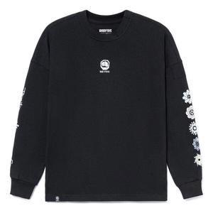 Футболка jon burgerman badfive tee Li-Ning, черный