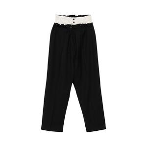 Брюки Maison Margiela Wool Pants 'Black', черный