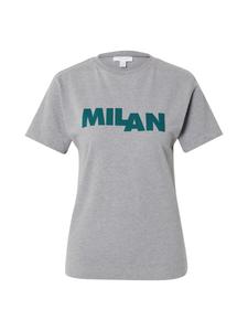 Рубашка TOPSHOP Milan, пятнистый серый