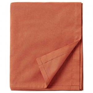 Простыня Ikea Dvala, 150х260 см, красно-коричневый