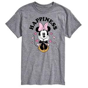 Мужская футболка с рисунком Disney's Minnie Mouse Happiness