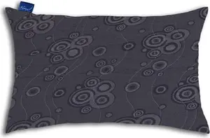 Подушка жаккардовая 60х70 см белая - декоративная подушка для гостиной и спальни. Kam-Pol