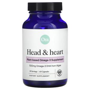 Head & Heart, 250 мг, 60 капсул Ora