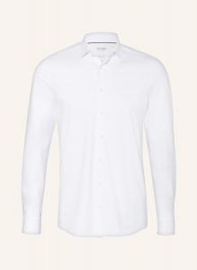 Рубашка из джерси level five 24/seven облегает тело OLYMP, белый