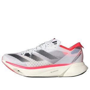 Кроссовки adizero adios pro 3 'white black solar red' Adidas, белый