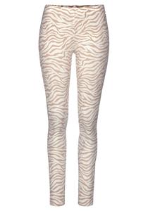 Узкие пижамные брюки LASCANA LAS Natural Shades Leggi, бежевый