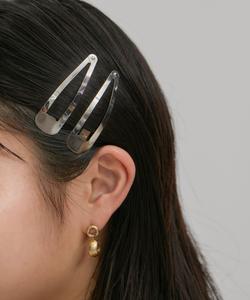 Набор металлических заколок для волос Vis, цвет Silver (93)