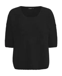 Черный свитер с рукавами три четверти Soaked In Luxury, черный