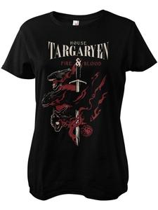 Футболка House Targaryen Girly Tee Game of Thrones, черный