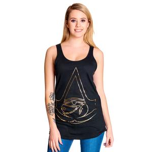 Майка с логотипом Assassin's Creed - Origins черная