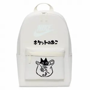 Nike Тканевый рюкзак унисекс бежевый, Pocket Kitten