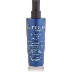 Keraterm Разглаживающий спрей для волос против вьющихся волос 200 мл, Fanola