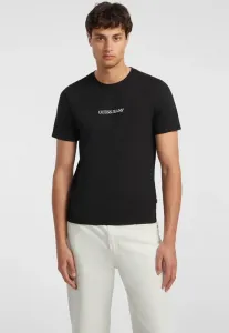 Футболка с вышивкой логотипа gj ss cn и принтом Guess Jeans, Schwarz