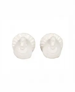 Пьетра Таккино Фигурная соль и перец Vietri, белый