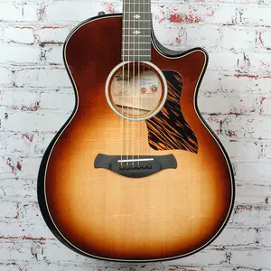 Taylor-guitars - Builder's Edition 514ce - Акустическая электрогитара - Tobacco Kona Burst Top - с жестким кейсом Taylor Deluxe коричневого цвета - x5073