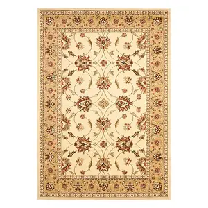 Декоративный ковер с цветочным рисунком от Lyndhurst Safavieh, мультиколор, 153x153 см, круглый