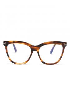 TOM FORD Eyewear очки в оправе 'кошачий глаз', коричневый