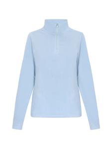 MyMo Женский флисовый пуловер светло-голубого цвета