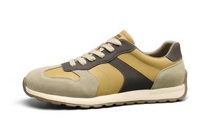 HLA Повседневные туфли мужские низкие, желтые/бело-серые