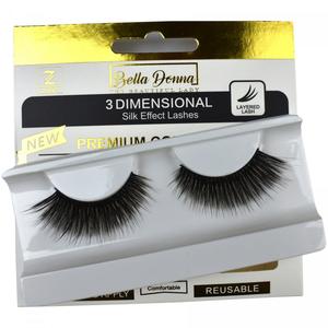 ИСКУССТВЕННЫЕ ШЕЛКОВЫЕ РЕСНИЦЫ НА ПОЛОСКЕ 5D - 16 Zwap