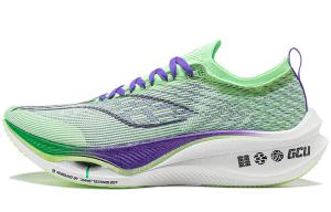 Кроссовки Feidian 3 Ultra Running унисекс с низким верхом, зеленые Lining