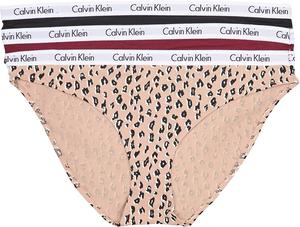 Женские трусики-бикини Calvin Klein Carousel Logo из хлопка и эластичного хлопка, 3 пары, B(Qp1258-960)/B_B