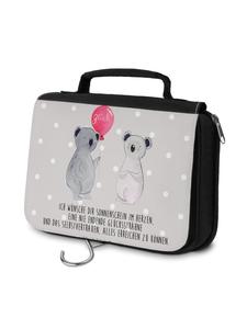 Mr. & Mrs. Panda Косметичка в виде воздушного шарика с изображением коалы, пастельно-серого цвета