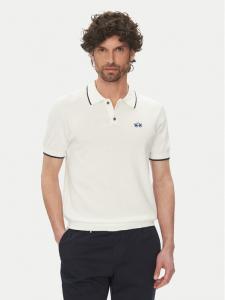 Рубашка поло стандартный крой Austin MAS001 YC041 La Martina, белый