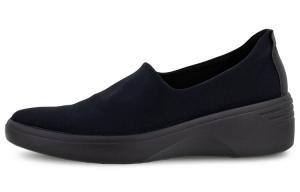 Soft 7 Женская повседневная обувь Женские низкие черные Ecco