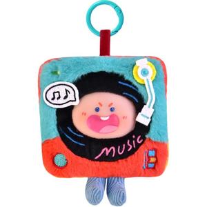 DUOAI Потрясающий подвесной плюшевый мультиколор Dopamine Dressing Dolls высотой 9 см