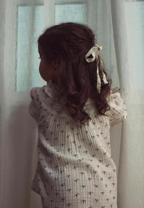 Блуза Lil' Atelier Blouse, Almost Mauve/Off-White