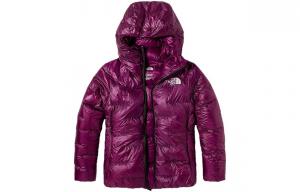Пуховик женский фиолетовый The North Face