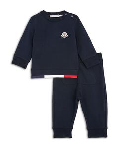 Детский комплект: худи и брюки - Baby, Little Kid, Little Kid Moncler, синий