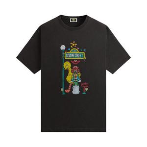 Футболка Kith x Sesame Street Lamp Vintage Tee, Black
