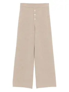 Кашемировые брюки прямого кроя Guest In Residence, коричневый